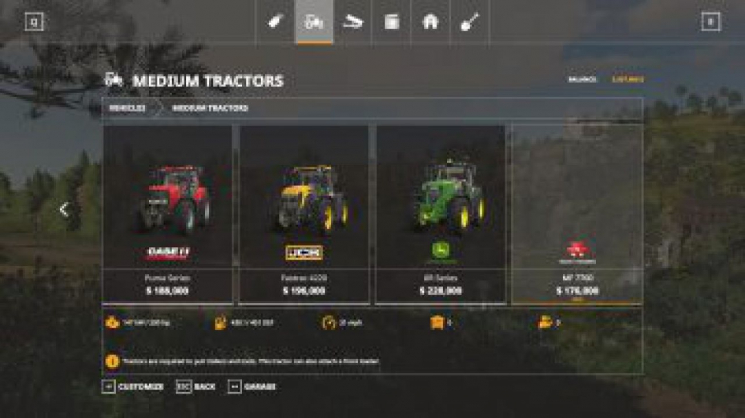 FS19 Massey Ferguson 7700 v1.0