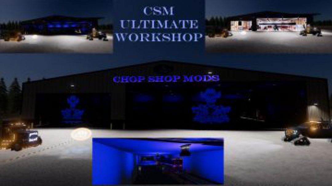 FS19 Chop Shop Mods CSM ULTIMATE WORKSHOP v1.0.10