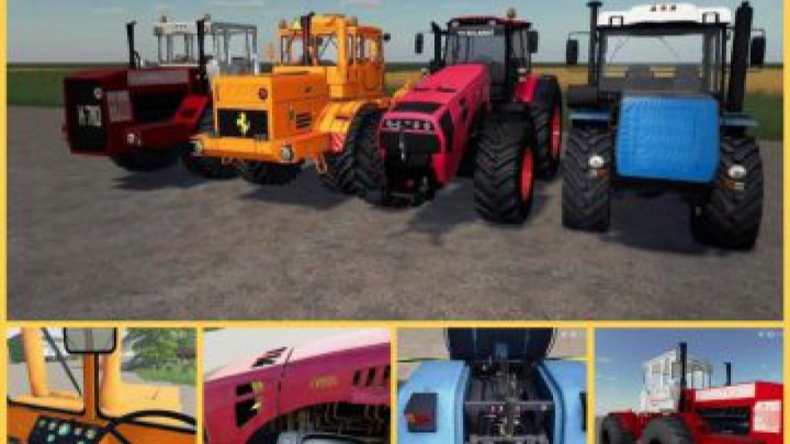 Trending mods today: FS19 Pack powerful tractors v1.0