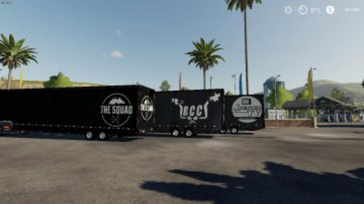 FS19 53 The Squad, SpencerTV, And RCC Trailer v1.0 category: trailers