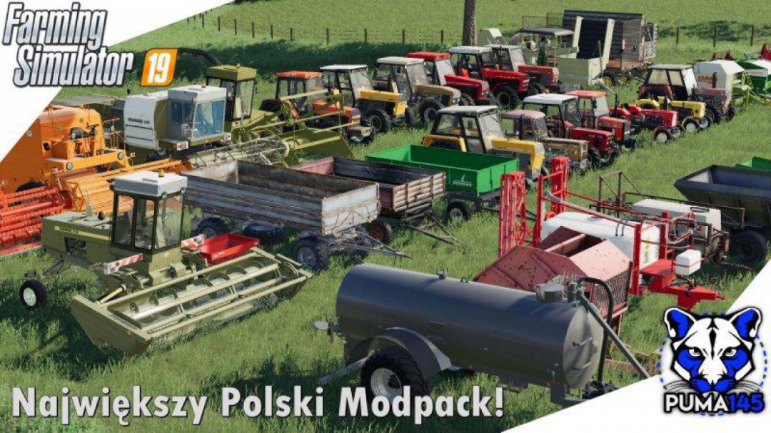 FS19 MODPACK POLSKICH MASZYN