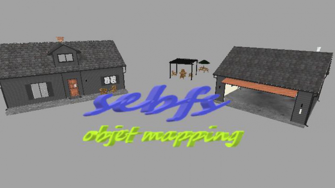 FS19 Maison et garage v1.0