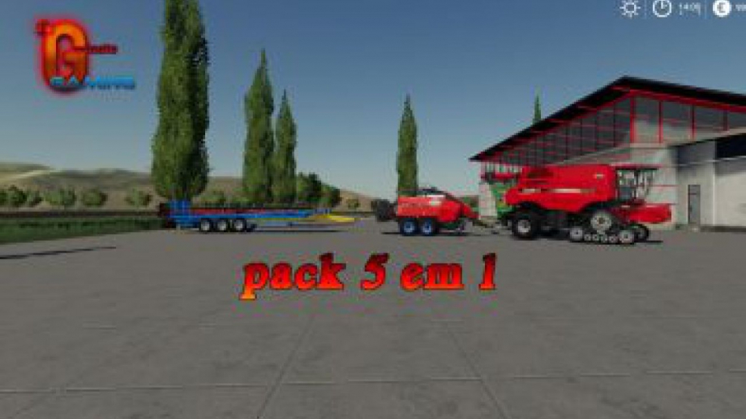 FS19 PACK 5 EM 1 v1.0