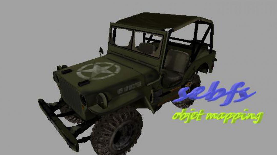 FS19 Jeep militaire v1.0