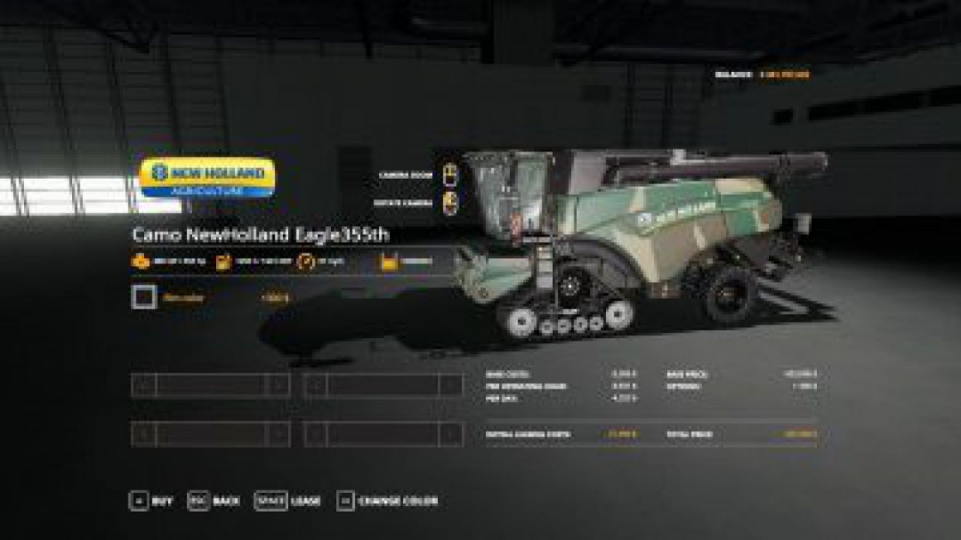 FS19 Camo New Holland Pack VE v1.0