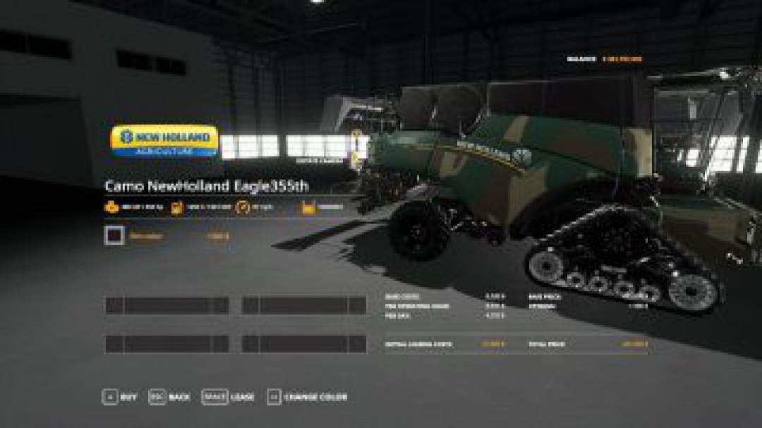 FS19 Camo New Holland Pack VE v1.0