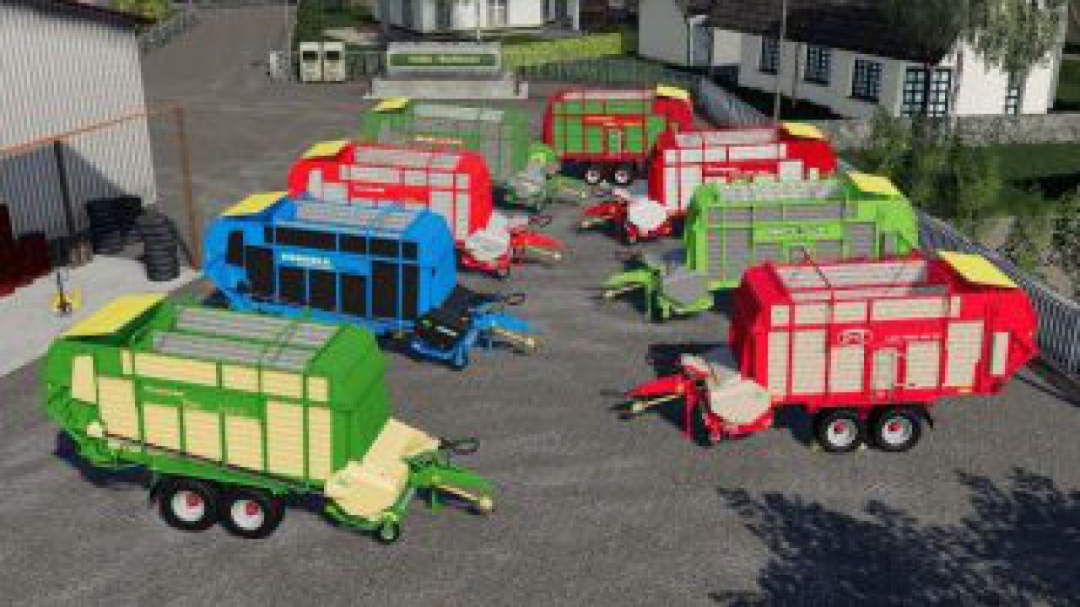 FS19 Wagon Charge Pack v1.0.0.0