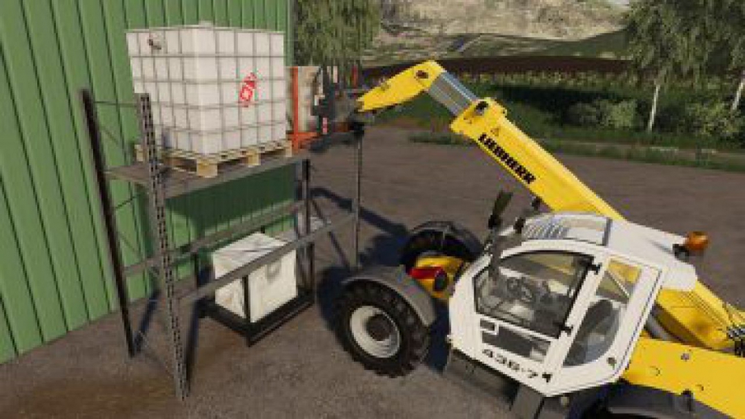 FS19 High Level Rack v1.0.0.0