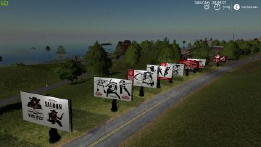 FS19 Western Billboards v1.0