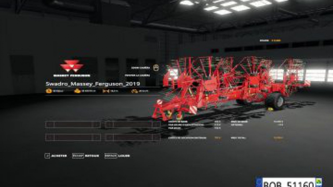 FS19 Swadro Massey Ferguson 2019 v1.0