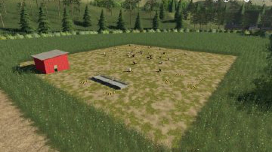 FS19 Placeable Free Range Chickens v1.0