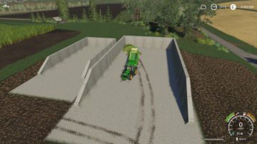 FS19 Bunker Silo v1.0.0.0