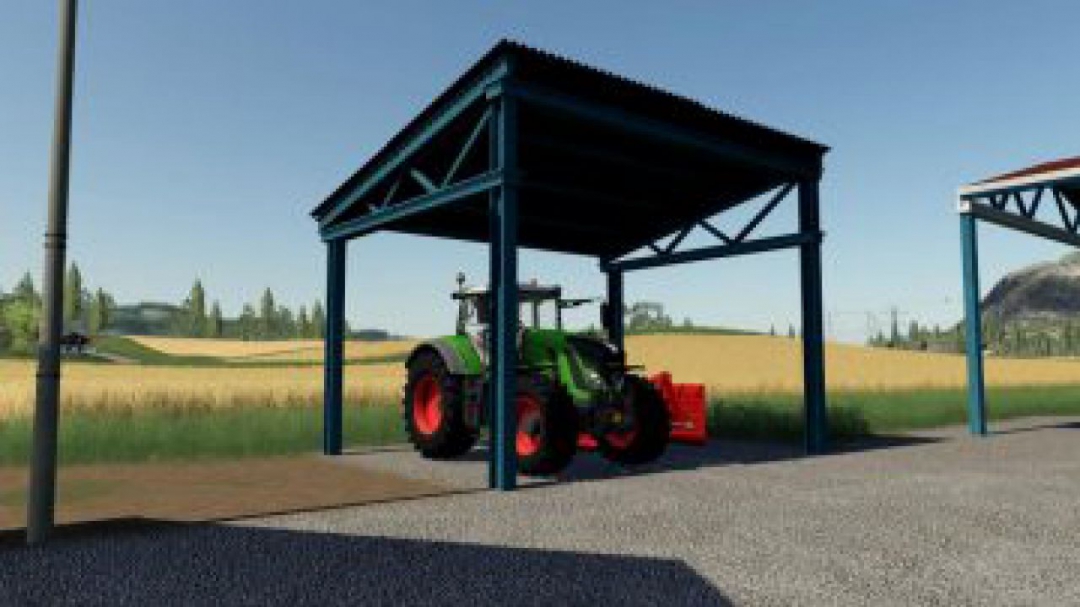 FS19 Vehicle shelters v1.0.0.0