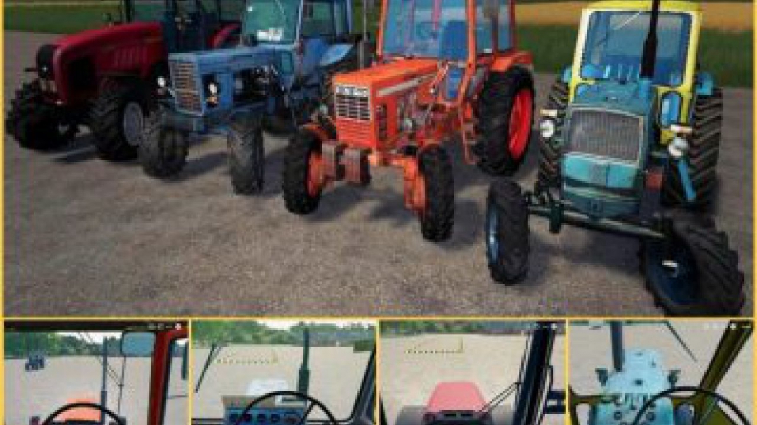 FS19 Domestic tractors Rus Pack v1.0