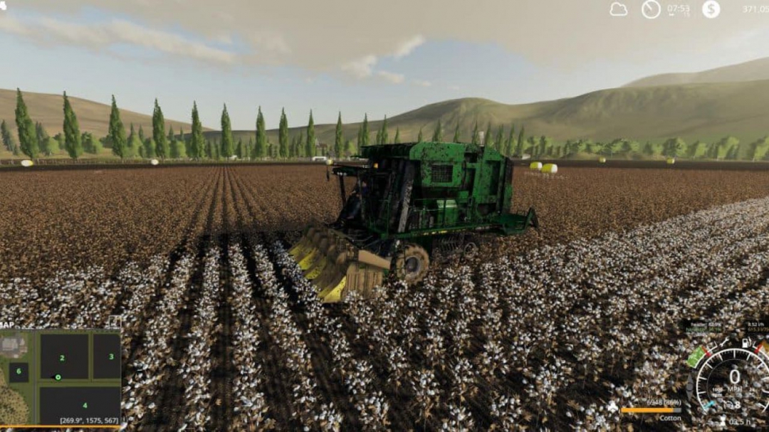 FS19 John Deere 7760 Cotton Baler v1.0.0.0