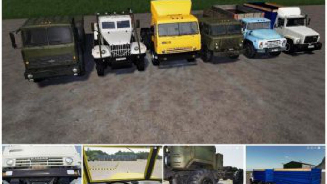 FS19 Truck Pack Rus v1.0