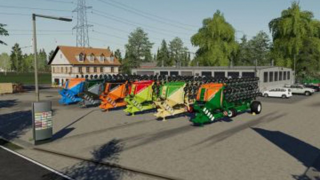 FS19 Amazone Condor15001 NF-Marsch MultiFruit MultiColor v2.2