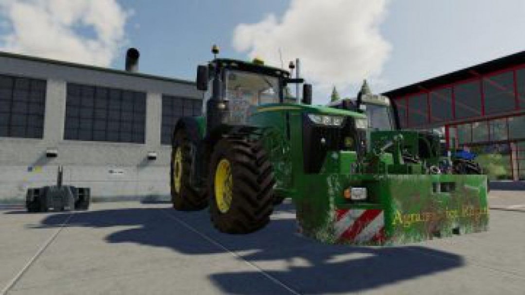 FS19 John Deere weight Agrarservice Rugen v1.0.0.0