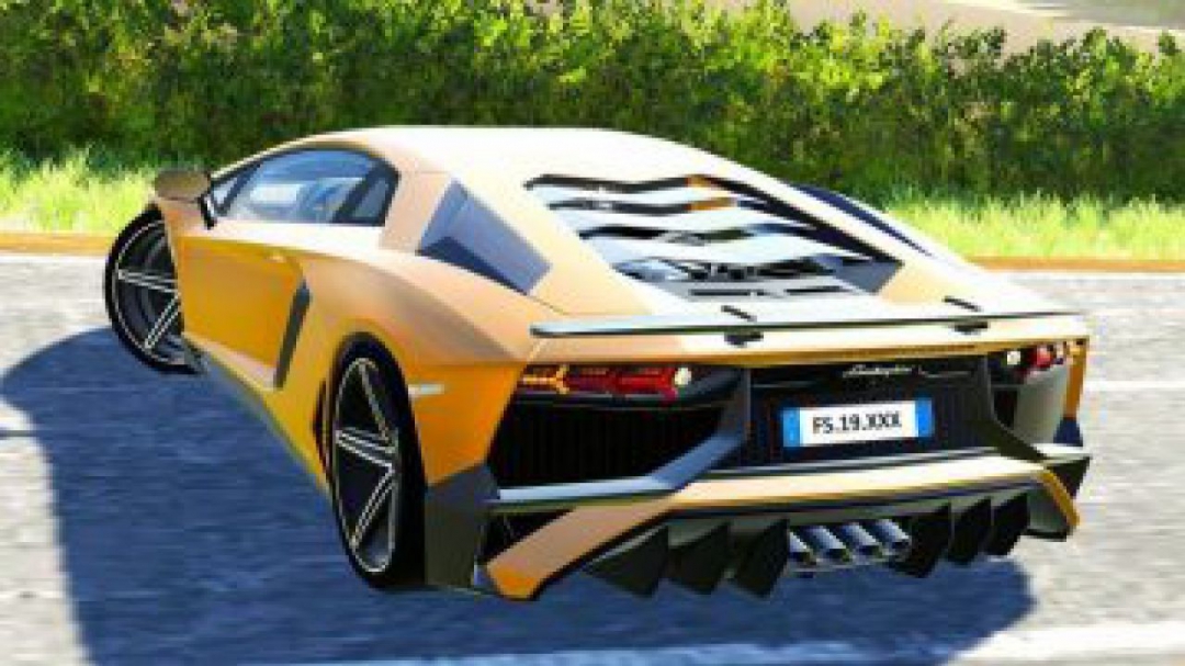 FS19 Lamborghini Aventador LP750-4 SV V 1.0