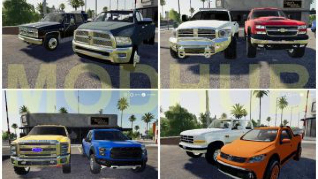 FS19 Pickups Pack v1.0