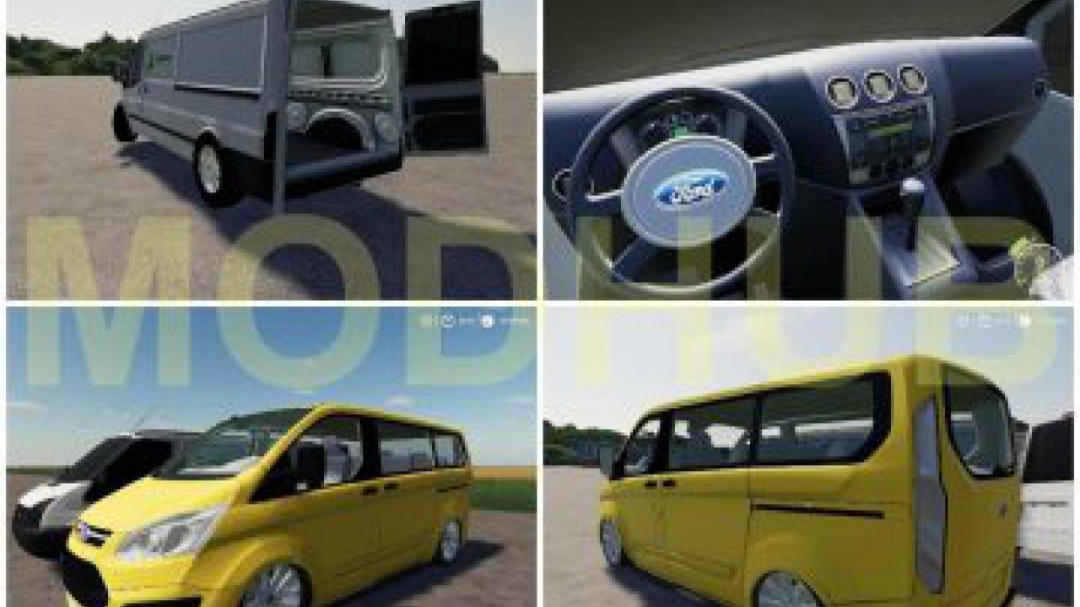 FS19 Minibus pack v1.0