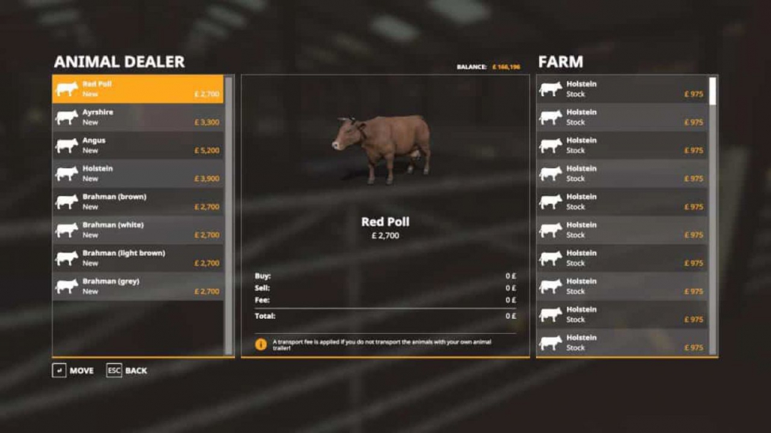 FS19 Cattle Breeds v1.0