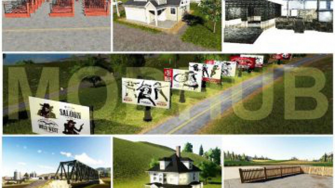 FS19 PACK DECORATIVE OBJECTS v1.0