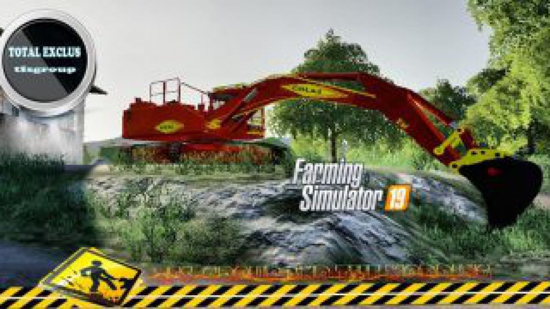 FS19 EXCAVATRICE COLAS TP v1.0