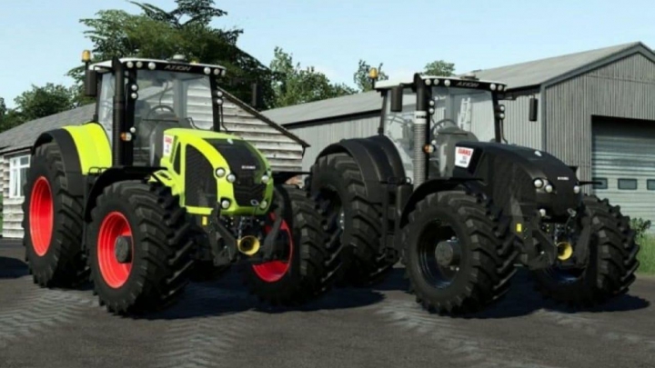 Trending mods today: FS19 Claas Axion 900 v2.0