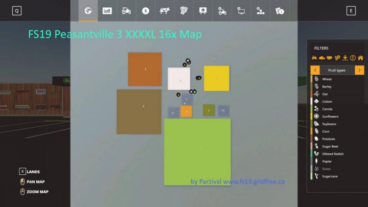 Trending mods today: FS19 Peasantville 3 XXXXL 16x map 3 v1.1.1 Beta