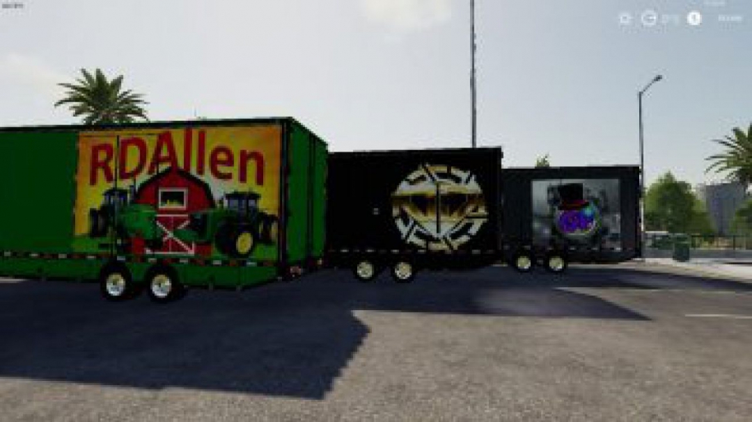 FS19 Garrett Plays DDG and RDAllen Trailer v1.0