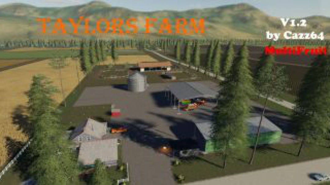 FS19 TAYLORS FARM with 1.3 patch update v1.2