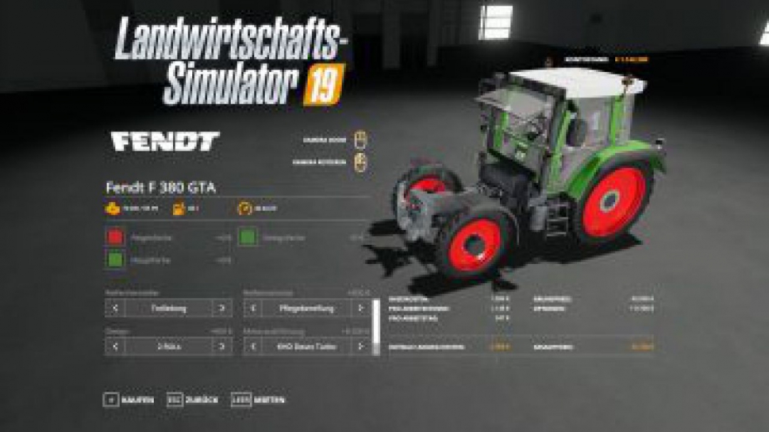 FS19 Fendt F 380GTA v1.0.0.2