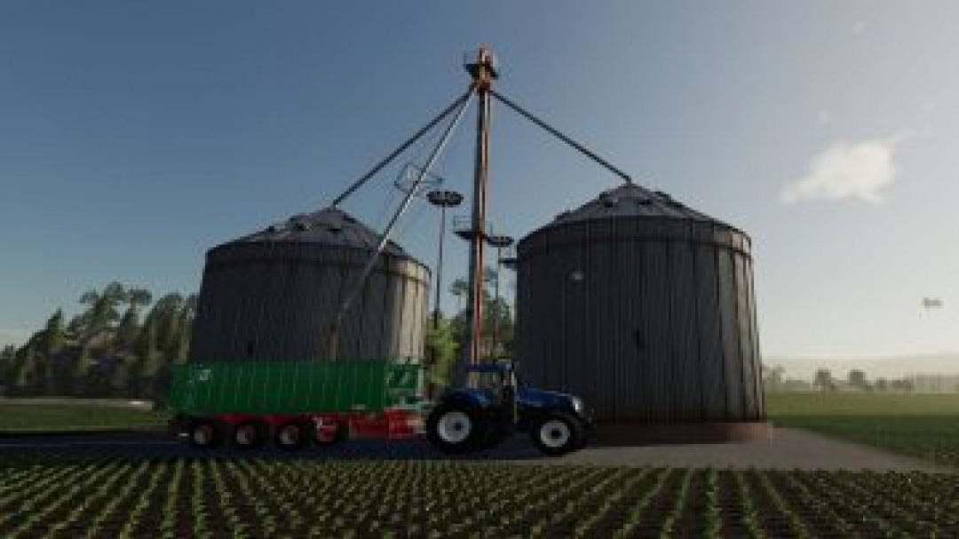 FS19 Placeable Farm Silo