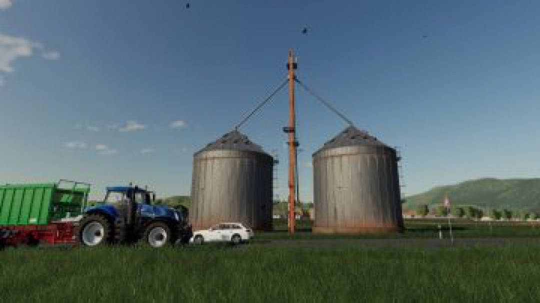 FS19 Placeable Farm Silo