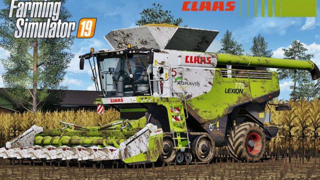 FS19 CLAAS LEXION 780 COMBINE