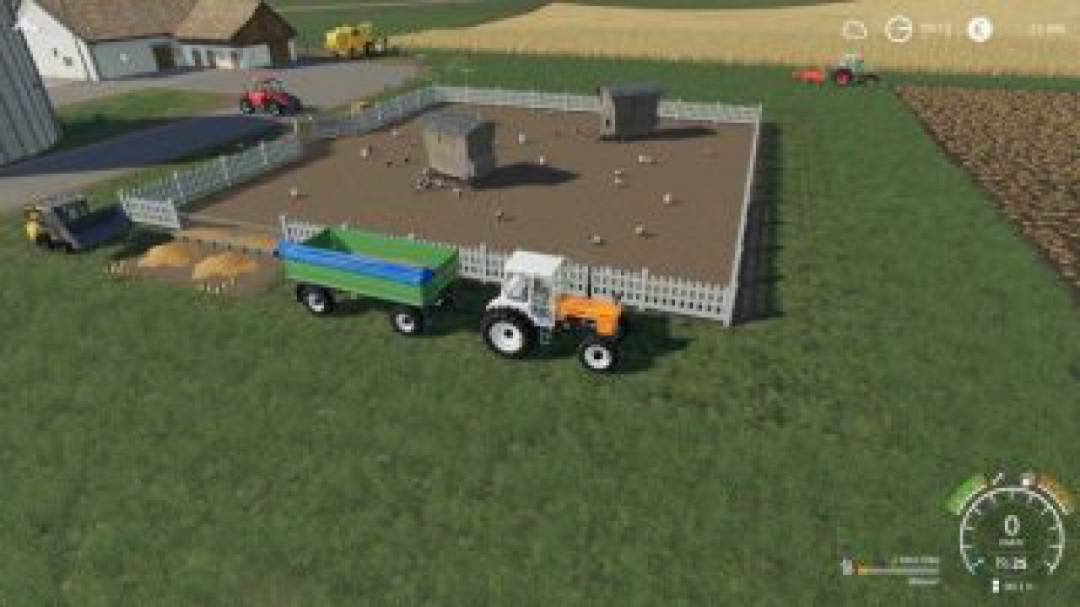 FS19 ORIGINALER HÜHNERSTALL 2000