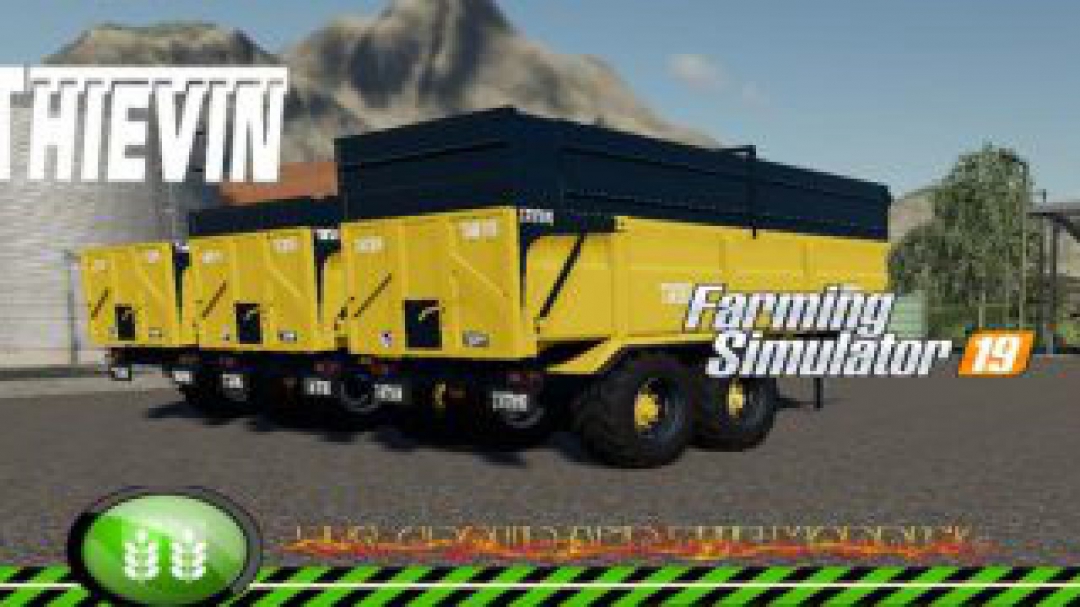 FS19 THIEVIN 18T JAUNE TFSG v1.0