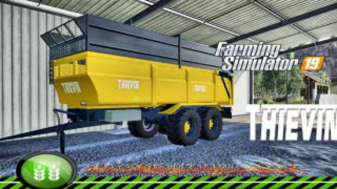 FS19 THIEVIN 18T JAUNE TFSG v1.0