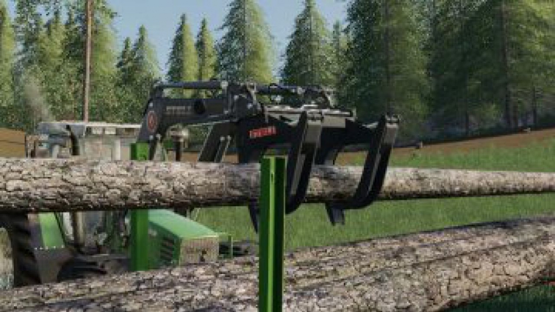 FS19 Frontloader log grapple v1.0.0.0