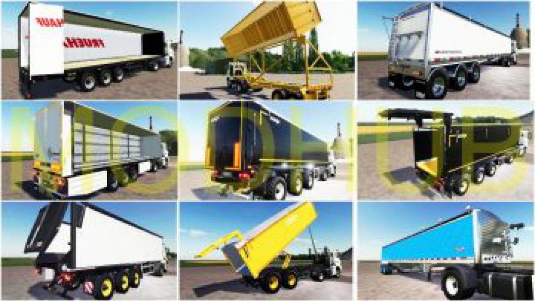 FS19 BEST TRAILERS PACK v1.0