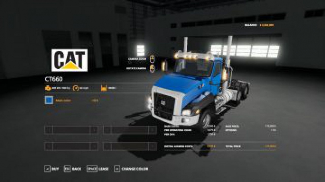 FS19 Caterpillar ct 660 beta