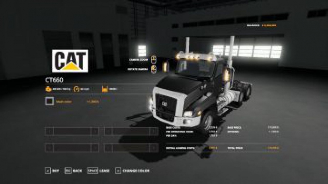 FS19 Caterpillar ct 660 beta