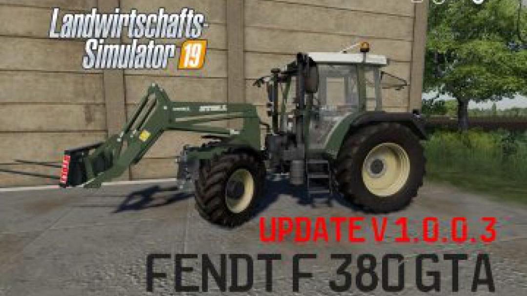 FS19 Fendt F 380GTA v1.0.0.3