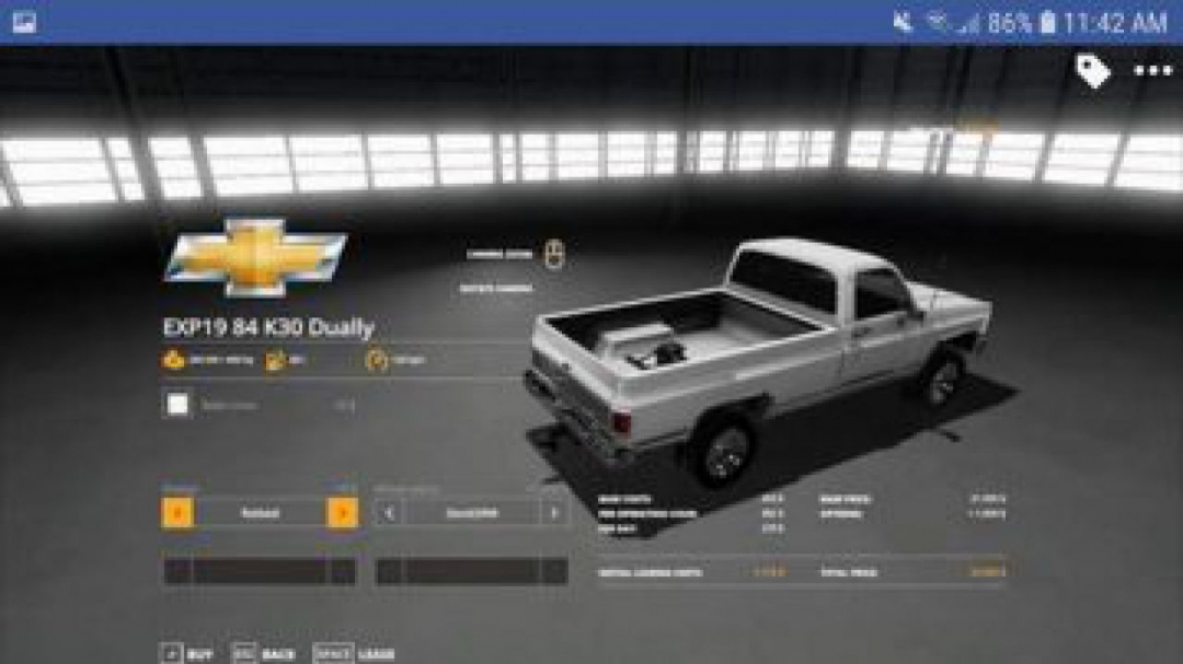 FS19 1984 Chevrolet k30 v1.0