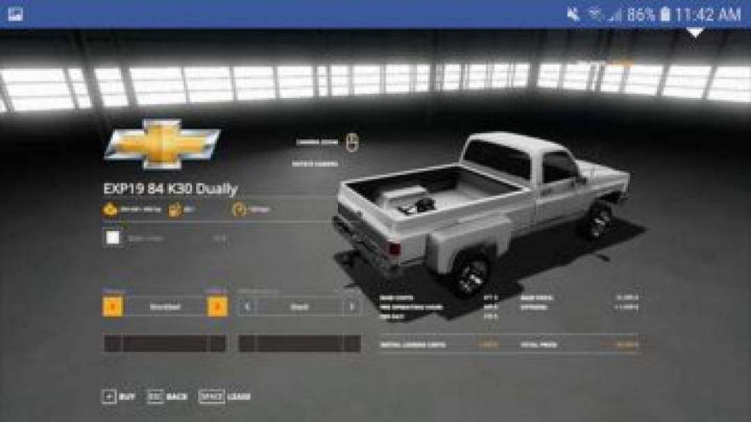 FS19 1984 Chevrolet k30 v1.0