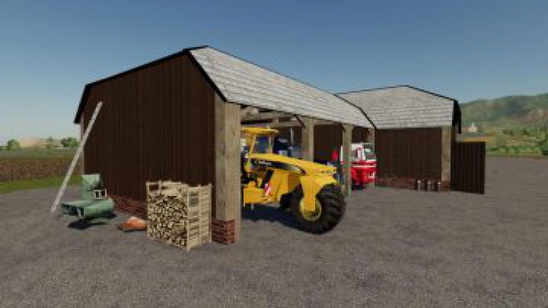 FS19 Large Vehicle Shed v1.0.0.0