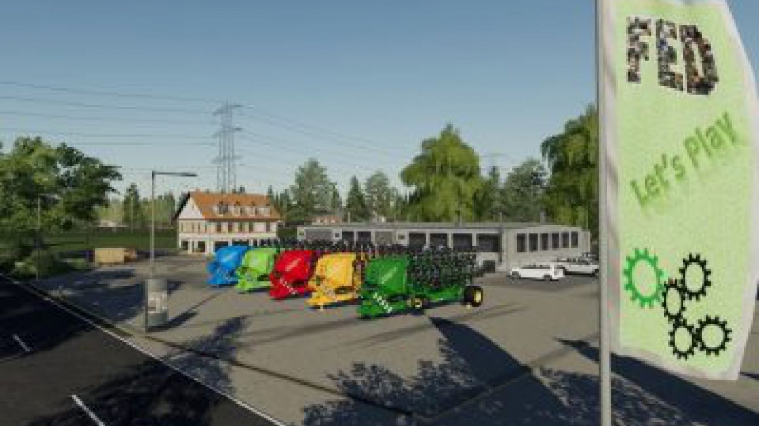 FS19 Amazone Condor15001 NF-Marsch MultiFruit MultiColor v2.3