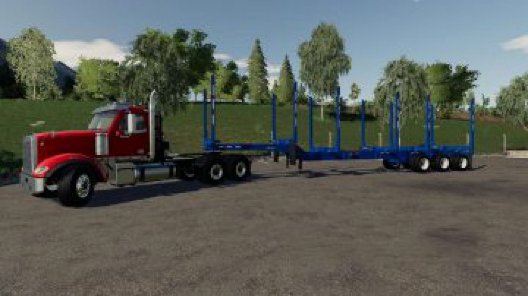 FS19 Artic Log Trailer v1.0.0.0