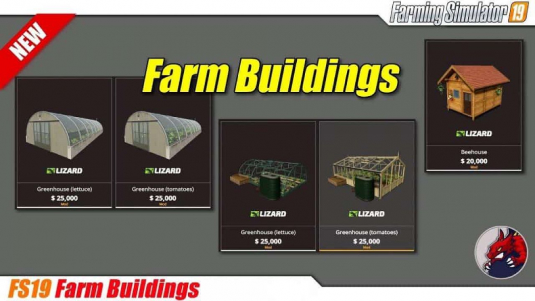 FS19 Greenhouses v2.0.0.0